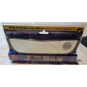 Angle View Wide-Angle Rearview Mirror AS-SEEN-ON-TV Fits Most Cars NEW